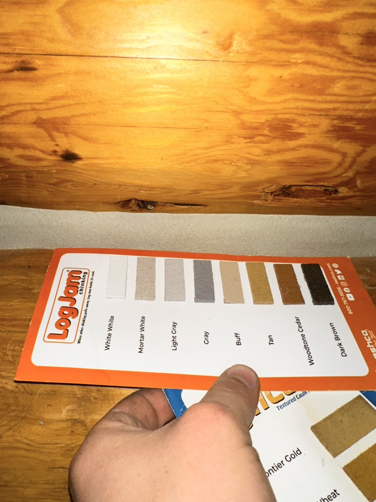 Chinking & Caulking Repair